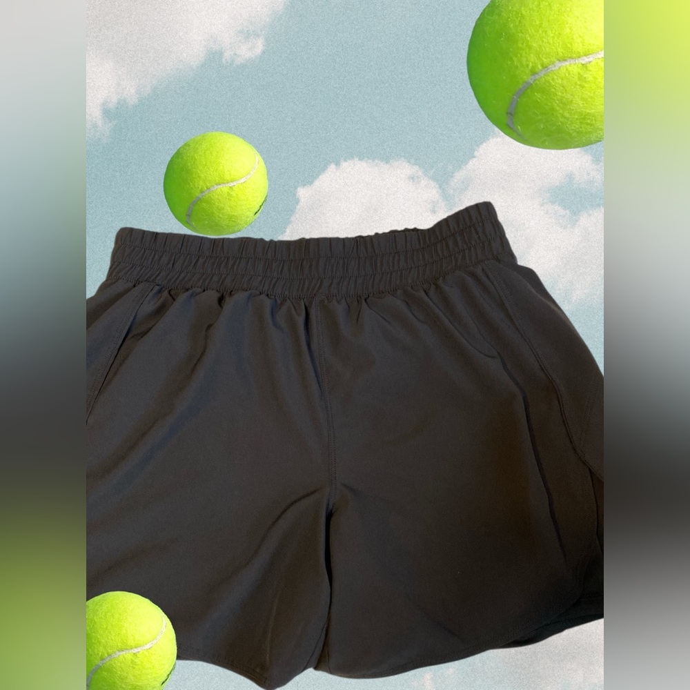 Avia Black Activewear lined  Shorts med 8-10